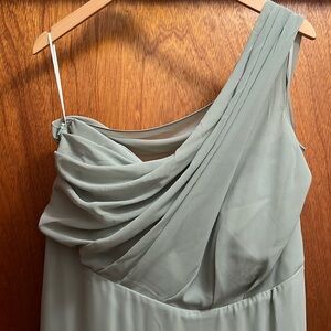 Green Bridesmaid dress. Unaltered.